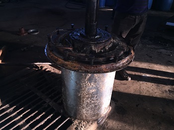 造紙企業紙漿精篩法蘭腐蝕沖刷在線