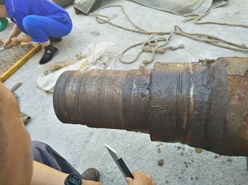 紙機卷取機軸磨損在線修復技術