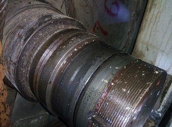 2640烘缸軸現場4小時修復完畢