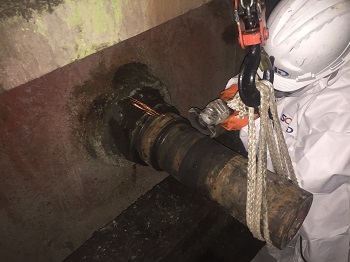 紙機烘缸軸頭磨損在線修復