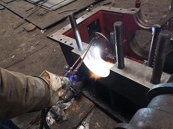 宣鋼軸承室磨損在線修復(fù)