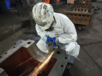 減速機九個軸承室磨損耗時十小時在