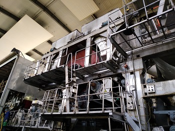 3200紙機烘缸軸頭磨損索雷技術