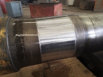 壓力機軸磨損機加工工藝修復