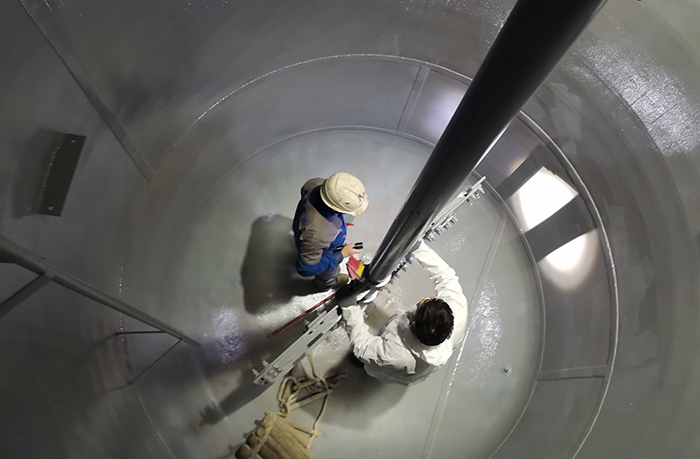 重要容器內壁重反腐治理方案